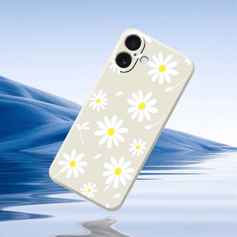 Skal iPhone 17 Telefonfodral Flytande Silikonprästkragar