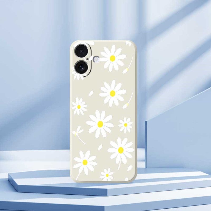 Skal iPhone 17 Telefonfodral Flytande Silikonprästkragar