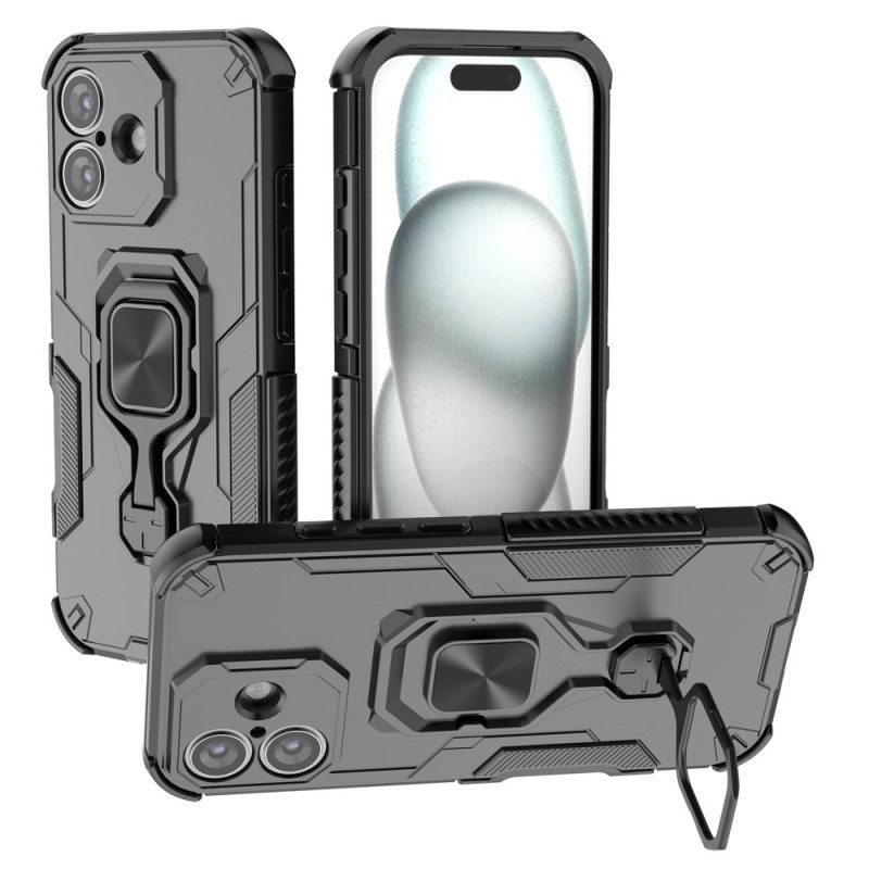 Skal iPhone 17 Telefonfodral Ultratålig Med Roterande Stativ