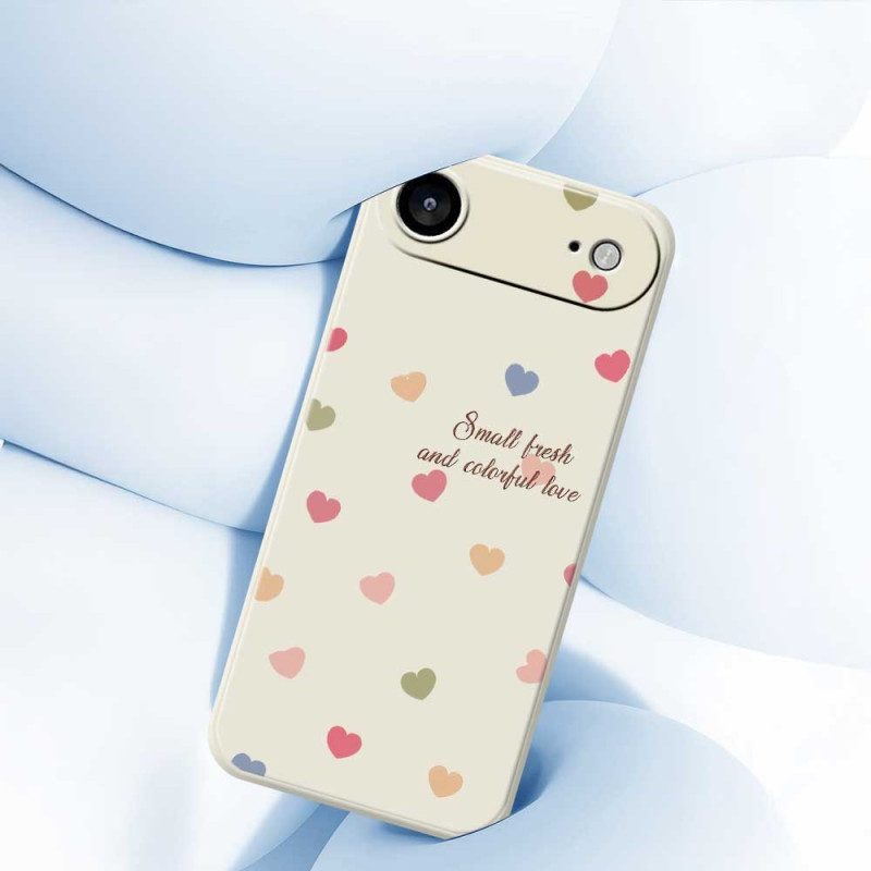 Skal iPhone Air Färgglada Hjärtan