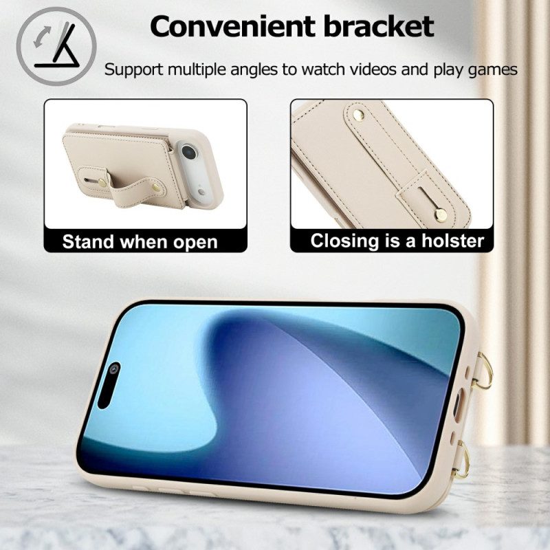 Skal iPhone Air Korthållare Och Axelrem