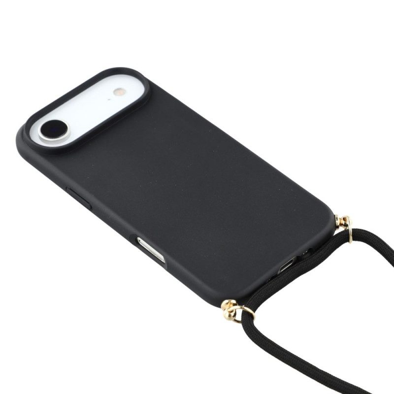 Skal iPhone Air Med Silikonsnöre Och Vetehalm