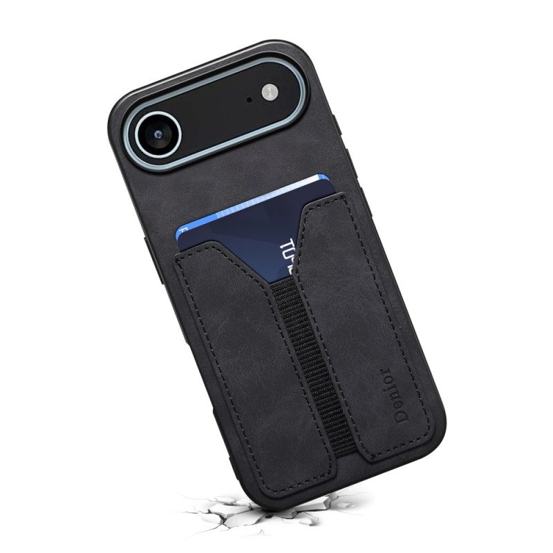 Skal iPhone Air Telefonfodral Denior Elastisk Korthållare