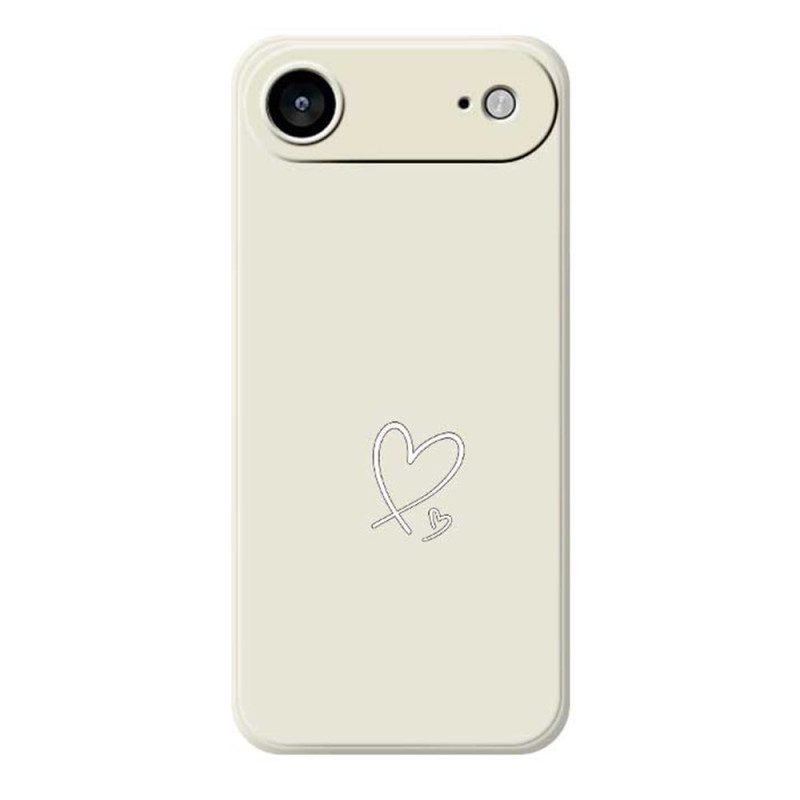 Skal iPhone Air Telefonfodral Hjärta