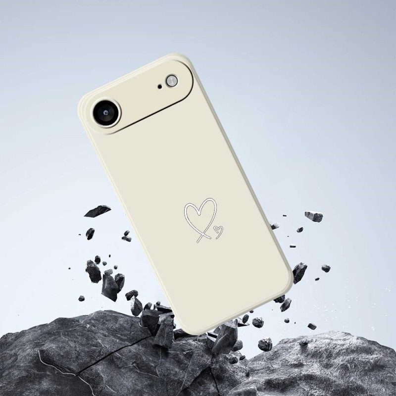 Skal iPhone Air Telefonfodral Hjärta