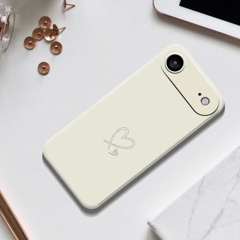 Skal iPhone Air Telefonfodral Hjärta