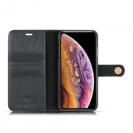 Skal Läderfodral För iPhone XS Max Dg. Ming Avtagbar