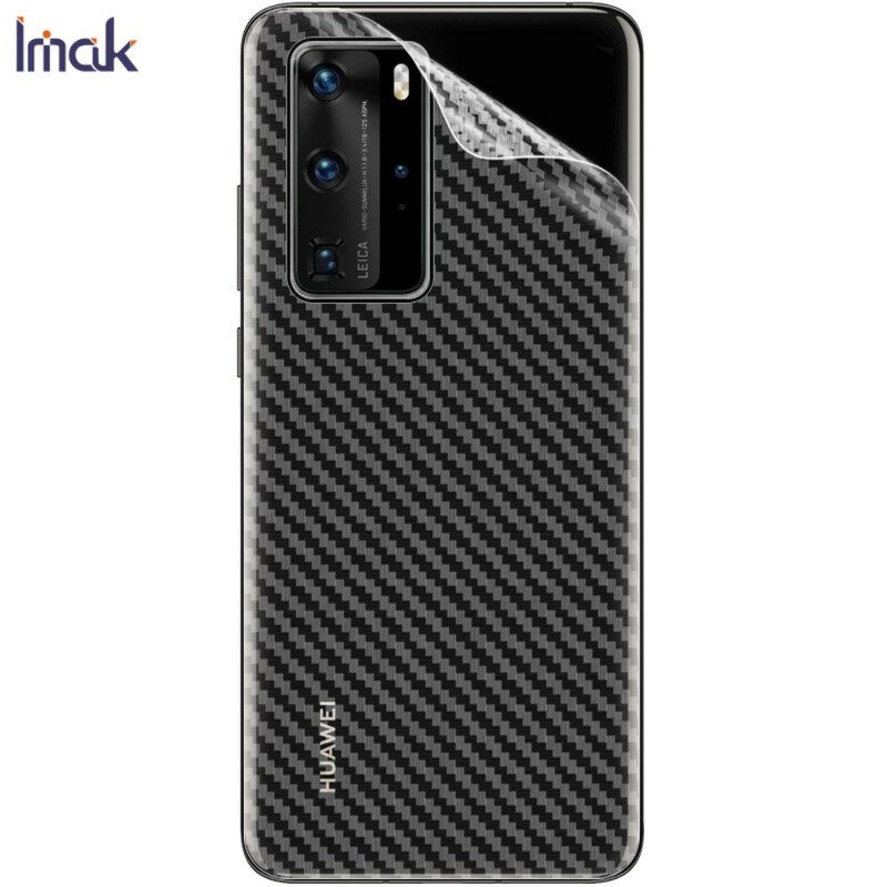 Bakre Film För Huawei P40 Carbon Style Imak