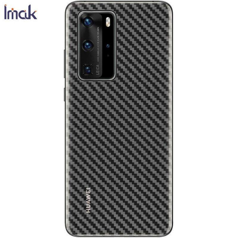 Bakre Film För Huawei P40 Carbon Style Imak