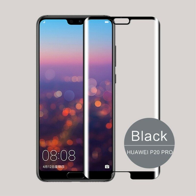 Böjt Härdat Glasskydd För Huawei P20 Pro Mofi