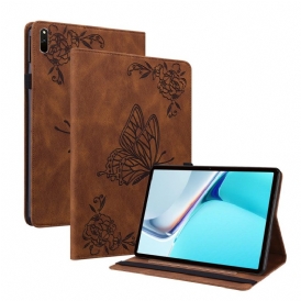 Fodral Case För Huawei MatePad 11 Styliserade Fjärilar
