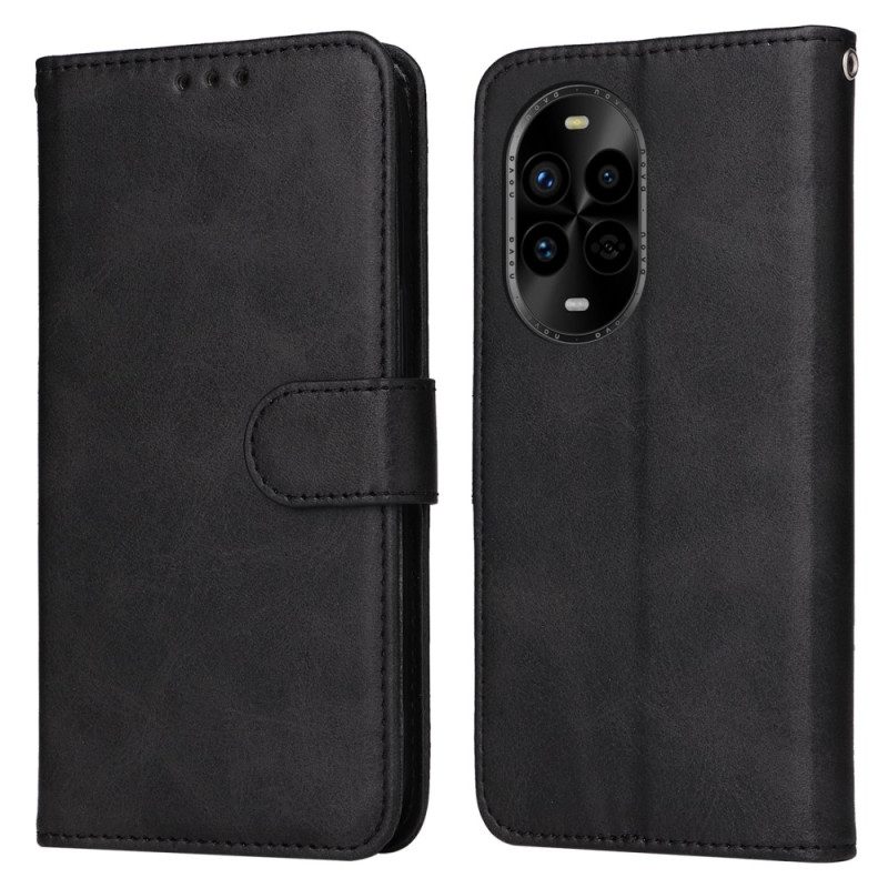 Fodral För Huawei Nova 13 Pro Lädereffektrem