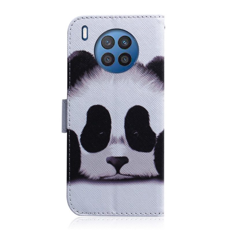 Fodral För Huawei Nova 8i / Honor 50 Lite Pandaansikte