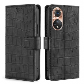 Fodral För Huawei Nova 9 / Honor 50 Skin-touch Crocodile