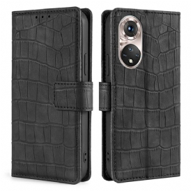 Fodral För Huawei Nova 9 Pro / Honor 50 Pro Skin-touch Crocodile