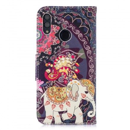 Fodral För Huawei P Smart 2019 / Honor 10 Lite Etnisk Elefantmandala