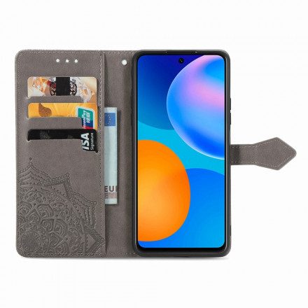 Fodral För Huawei P Smart 2021 Mellanålders Mandala