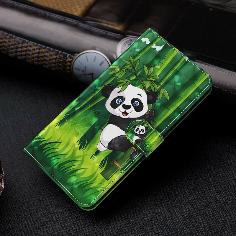 Fodral För Huawei P Smart 2021 Panda Och Bambu