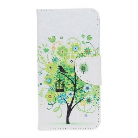 Fodral För Huawei P Smart Z / Honor 9X Grönt Träd