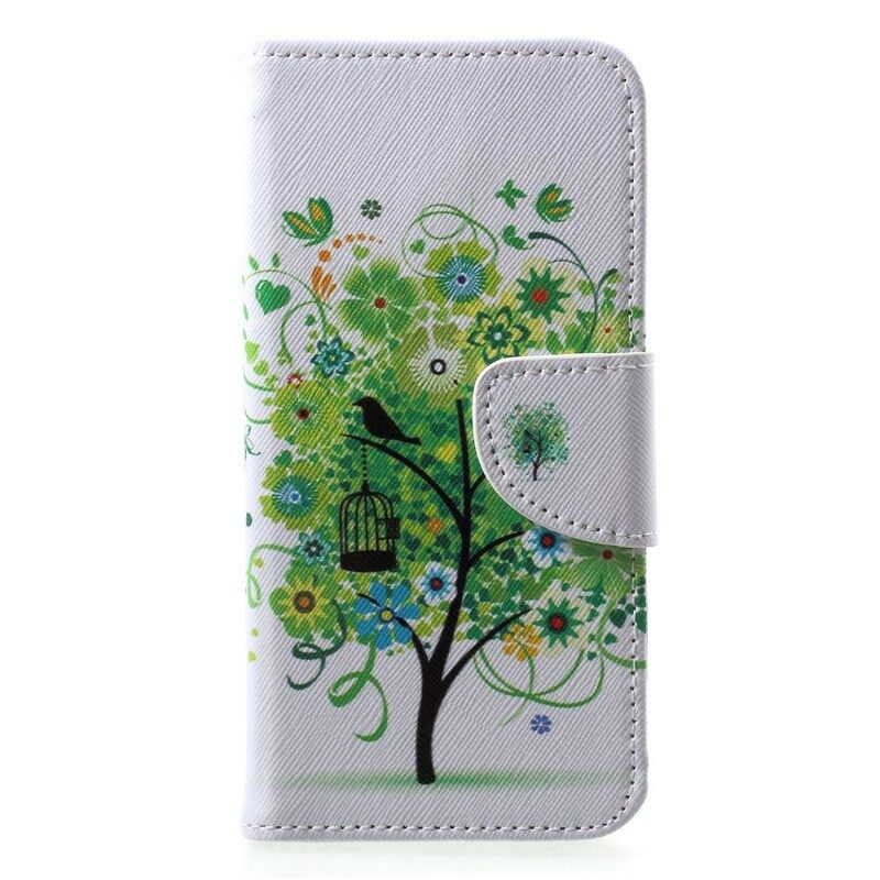 Fodral För Huawei P20 Lite Blommande Träd