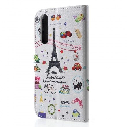Fodral För Huawei P30 Jag Älskar Paris