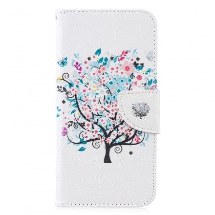Fodral För Huawei P30 Lite Blommigt Träd