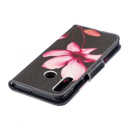 Fodral För Huawei P30 Lite Rosa Blomma