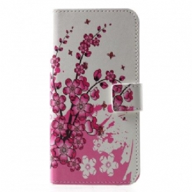 Fodral För Huawei P30 Tropiska Blommor