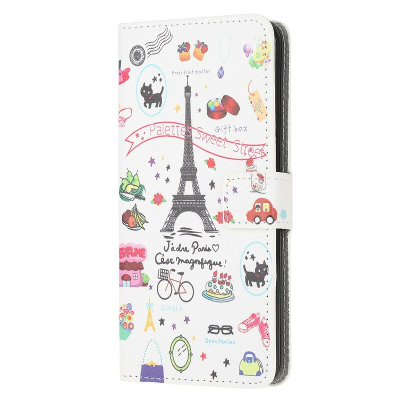 Fodral För Huawei P40 Lite 5G Jag Älskar Paris