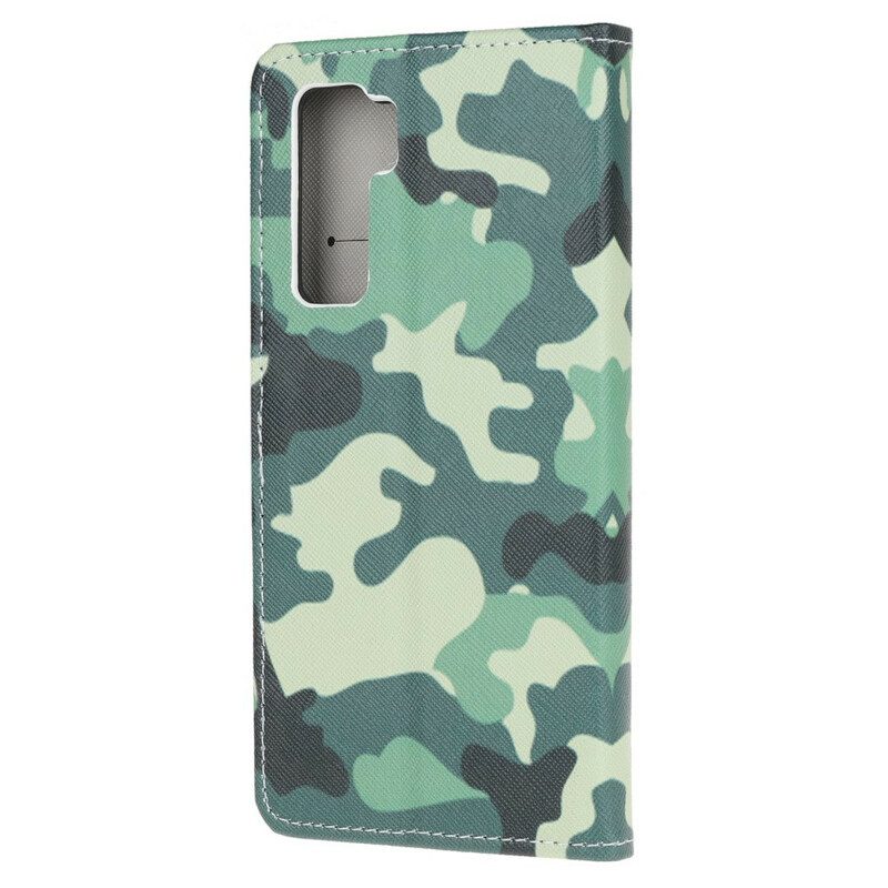 Fodral För Huawei P40 Lite 5G Militärt Kamouflage
