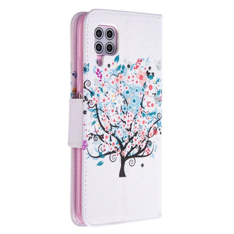 Fodral För Huawei P40 Lite Blommigt Träd