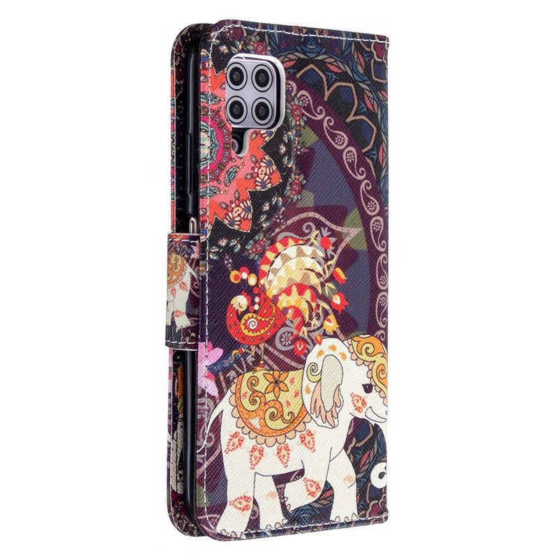 Fodral För Huawei P40 Lite Etnisk Elefantmandala