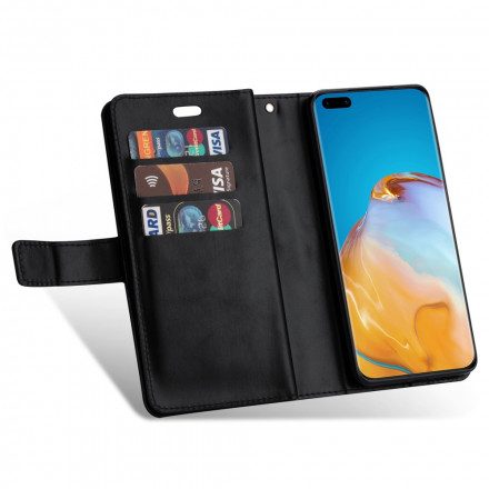 Fodral För Huawei P40 Pro Plånbok Med Nyckel