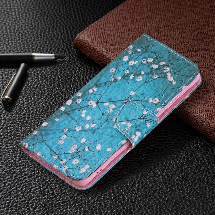 Fodral För Huawei P50 Pro Blommande Träd