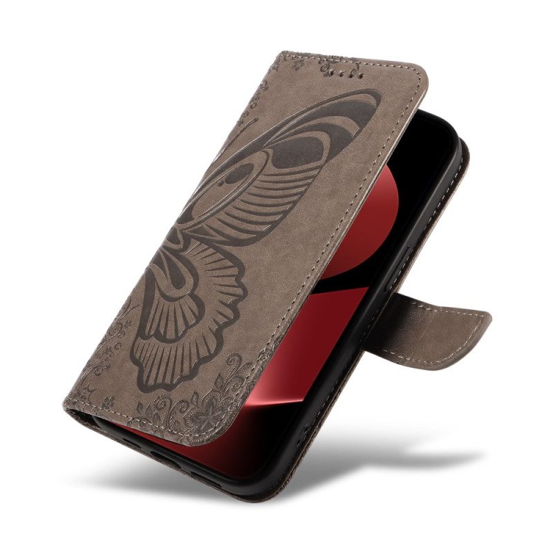 Fodral För Huawei Pura 80 Pro Grafisk Fjäril