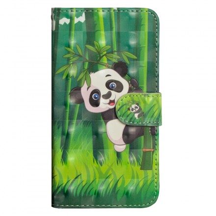 Fodral För Huawei Y6 2019 / Honor 8A Panda Och Bambu