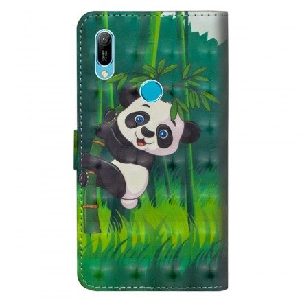 Fodral För Huawei Y6 2019 / Honor 8A Panda Och Bambu