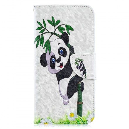 Fodral För Huawei Y6 2019 / Honor 8A Panda På Bambu