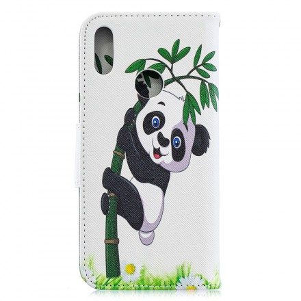 Fodral För Huawei Y6 2019 / Honor 8A Panda På Bambu