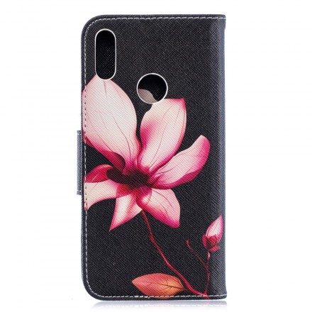 Fodral För Huawei Y6 2019 / Honor 8A Rosa Blomma