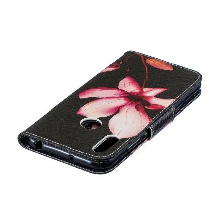 Fodral För Huawei Y6 2019 / Honor 8A Rosa Blomma