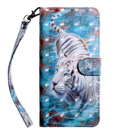 Fodral För Huawei Y6 2019 / Honor 8A Tiger I Vatten