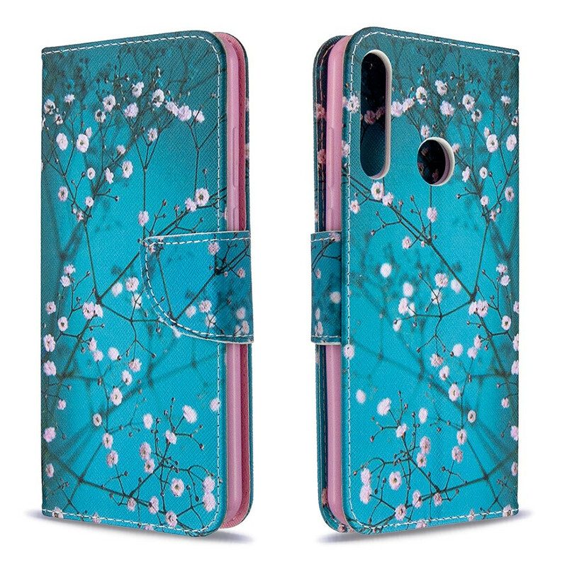 Fodral För Huawei Y6p Blommande Träd