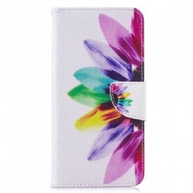 Fodral För Huawei Y7 2019 Akvarellblomma