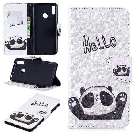 Fodral För Huawei Y7 2019 Hej Panda