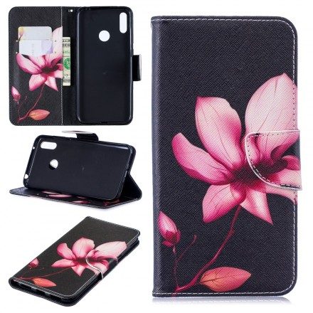 Fodral För Huawei Y7 2019 Rosa Blomma