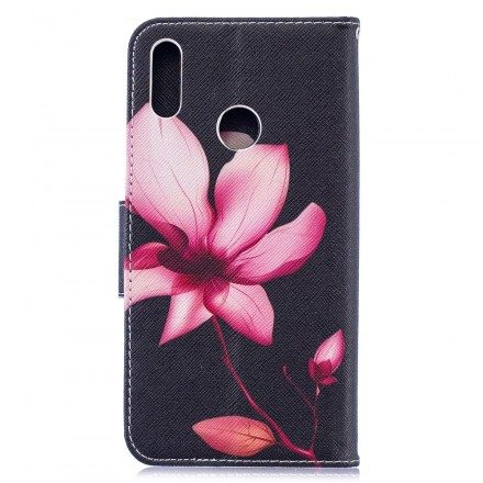 Fodral För Huawei Y7 2019 Rosa Blomma