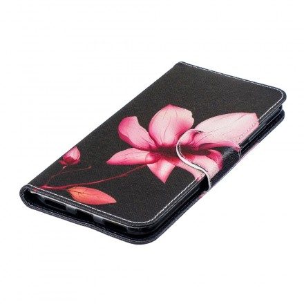 Fodral För Huawei Y7 2019 Rosa Blomma