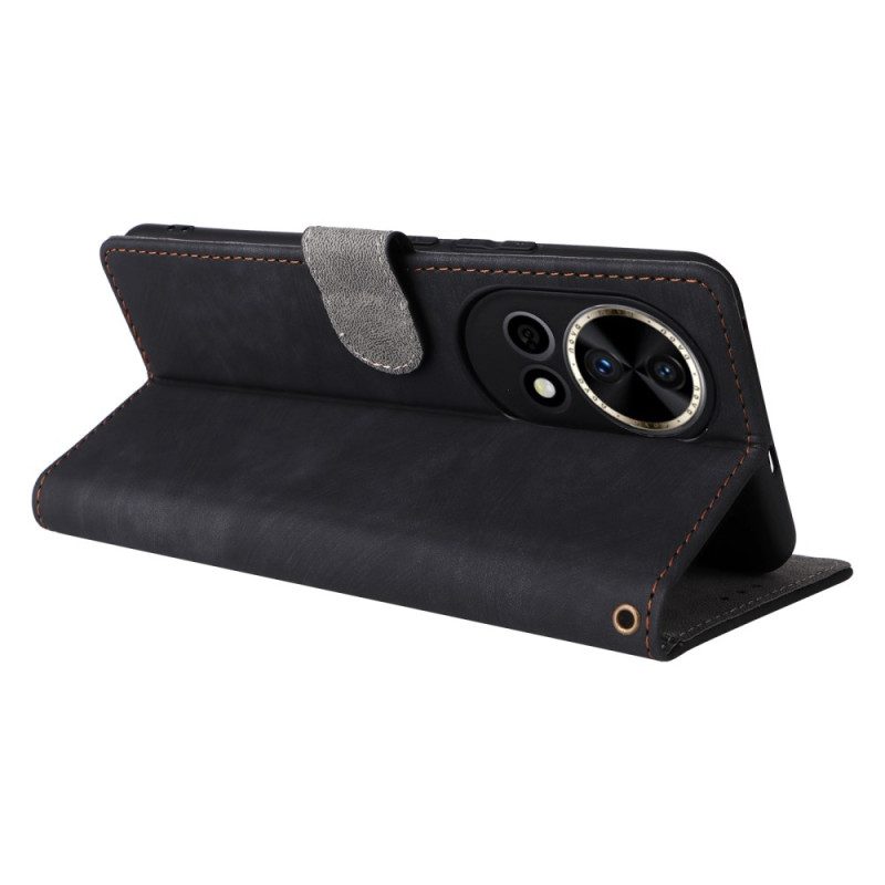 Fodral Huawei Nova 13 Rfid-plånbok Med Mockaeffekt