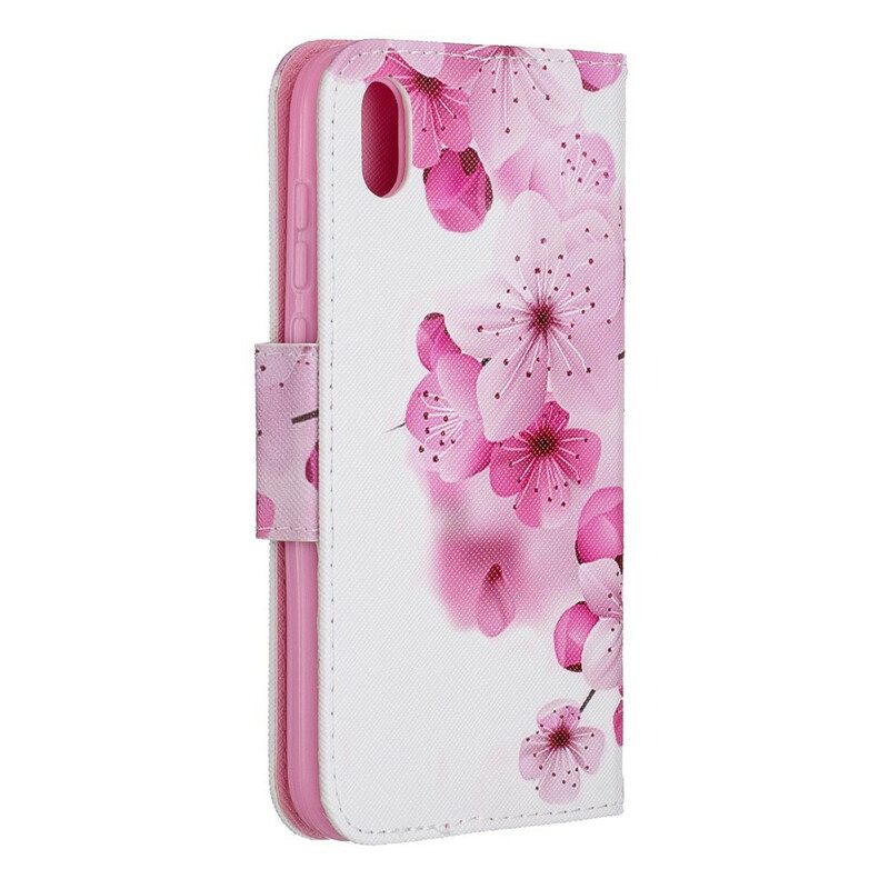 Folio-fodral För / Honor 8S Med Kedjar Floral Discovery Med Rem